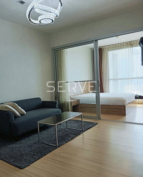 1 Bed Large Room City View Super High Fl. 30+ Fully furnished  Good Location Next to MRT MRT Huai Khwang 50 m @  Rhythm Ratchada - Huai Khwang