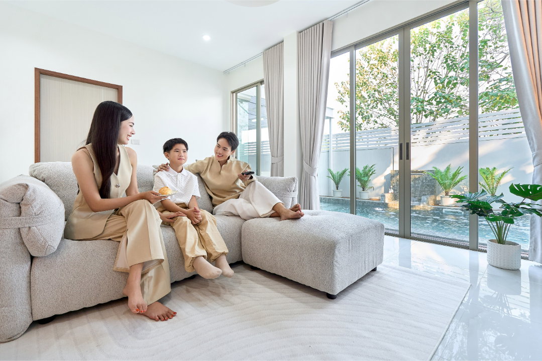 รูป ขายPool Villa สไตล์โมเดิร์น โซนแม่เหียะ - หางดง ทำเลศักยภาพ เข้าเมืองสะดวก 10 นาทีถึงสนามบินเชียงใหม่ ตกแต่งเฟอร์นิเจอร์ครบ -SW003731 - รูปที่ 8/21