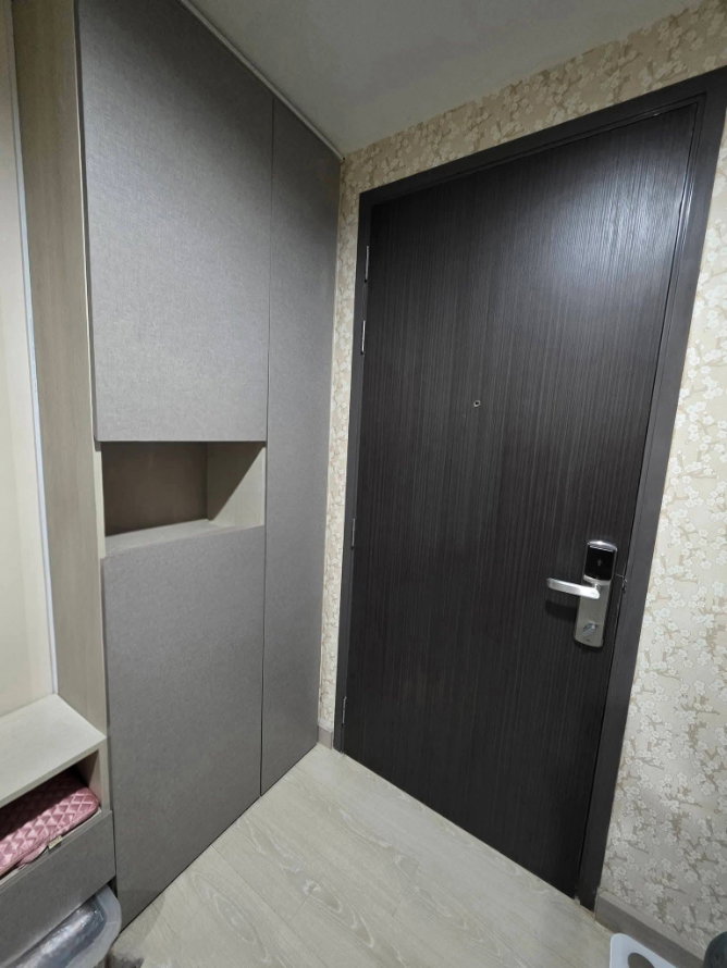 รูป นิช ไอดี สุขุมวิท 113 1B1B ชั้น 4 ขนาด 28 ตร.ม. เช่า 8,000 บาท/เดือน พร้อมเข้าอยู่ - รูปที่ 2/8