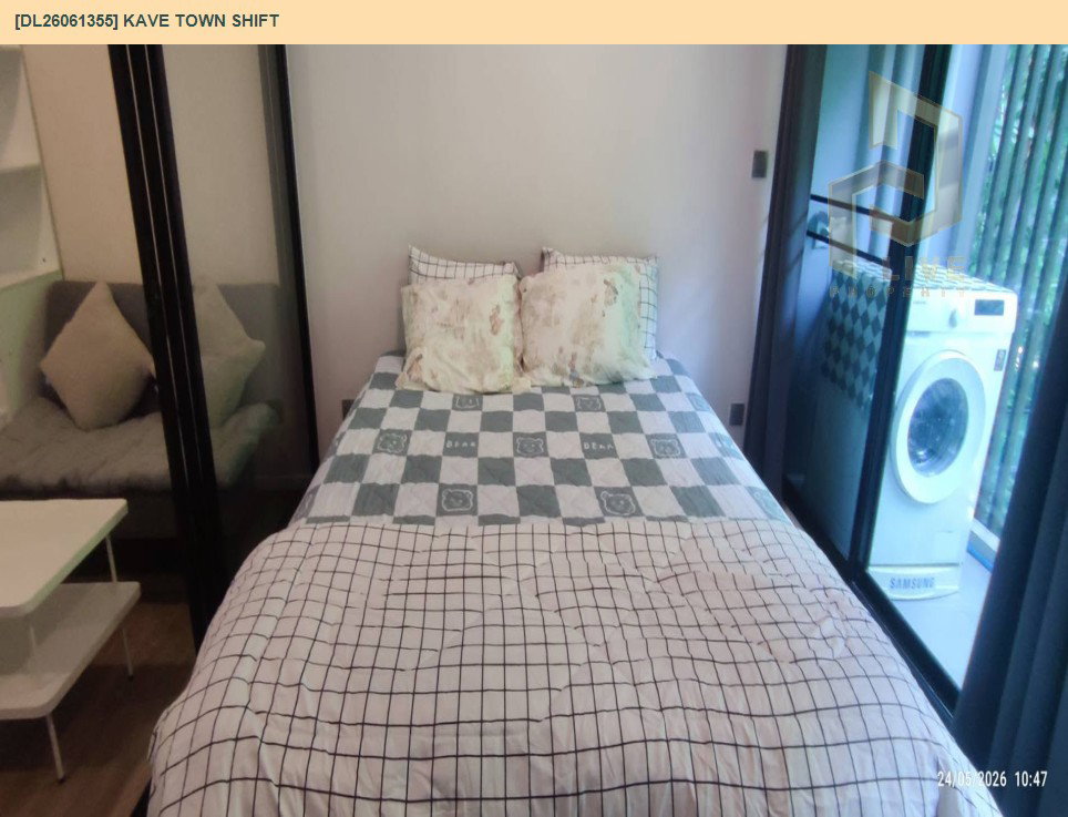 รูป DL26061355 ขายคอนโด เคฟ ทาวน์ ชิฟท์ (Kave Town Shift) ใกล้ - พร้อมเข้าอยู่ โทรด่วน 0653619502 LineID @952jdxxk - รูปที่ 6/16