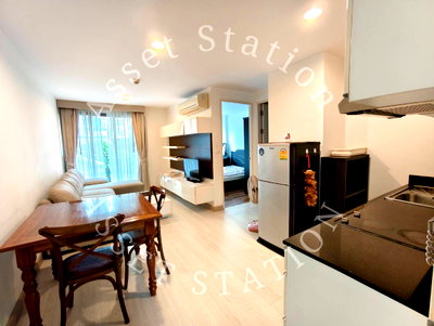 Condos for rent : 💎Room available for rent at SILK SANAMPAO. Spacious room with garden view🌿, near BTS Sanampao