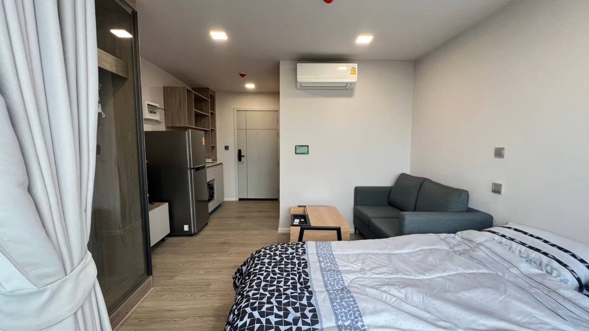 รูป ให้เช่าคอนโด เคฟ ทาวน์ โคโลนี Kave town colony สวยใหม่ครบ มีเครื่องซักผ้า - รูปที่ 2/4