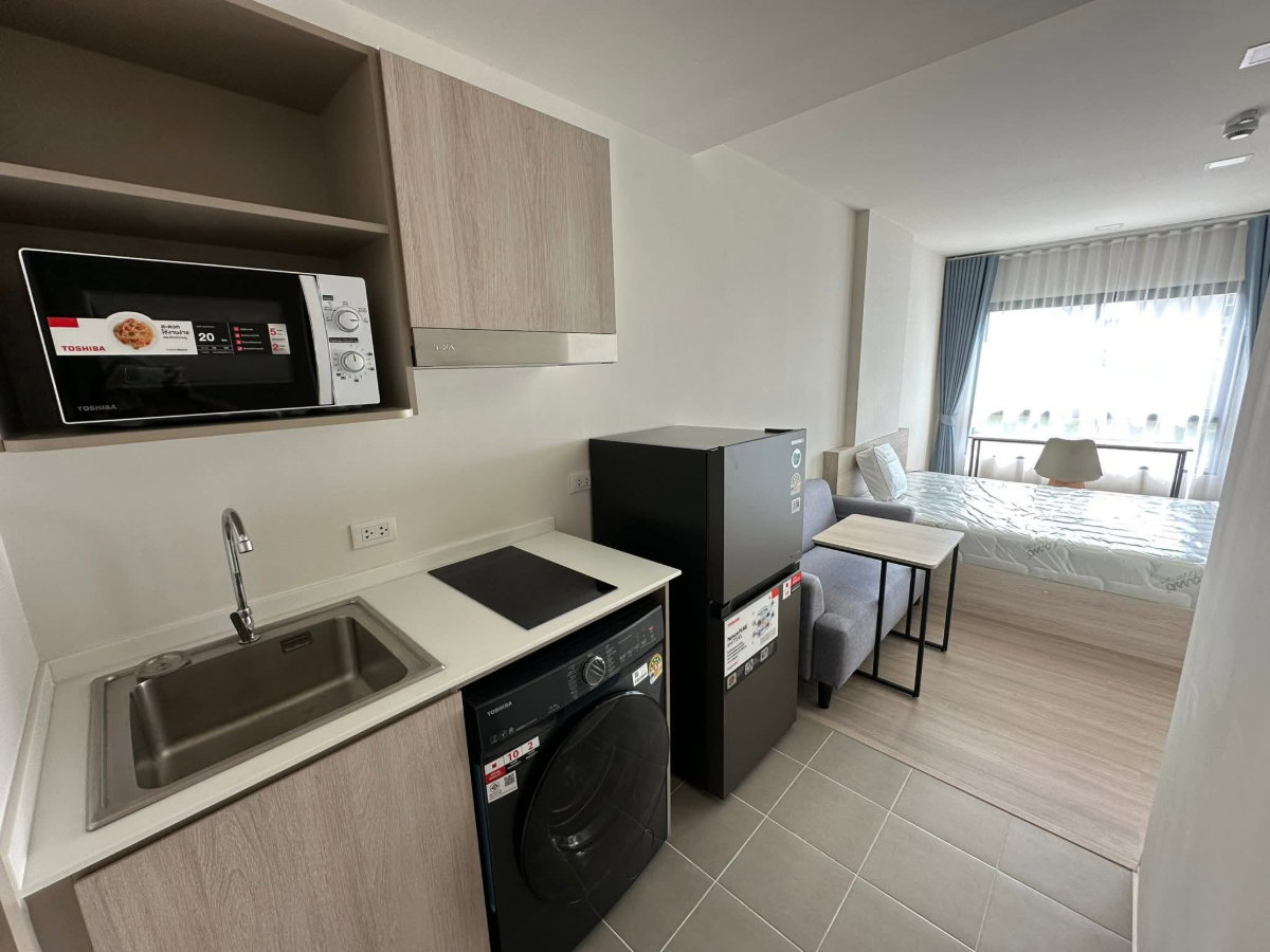 รูป K2031ให้เช่าคอนโดใหม่ ดีคอนโด แคมปัส ขอนแก่น (D condo campus)  •ตึก C ชั้น 5 ขนาด 24.25 ตรม.  - รูปที่ 2/4