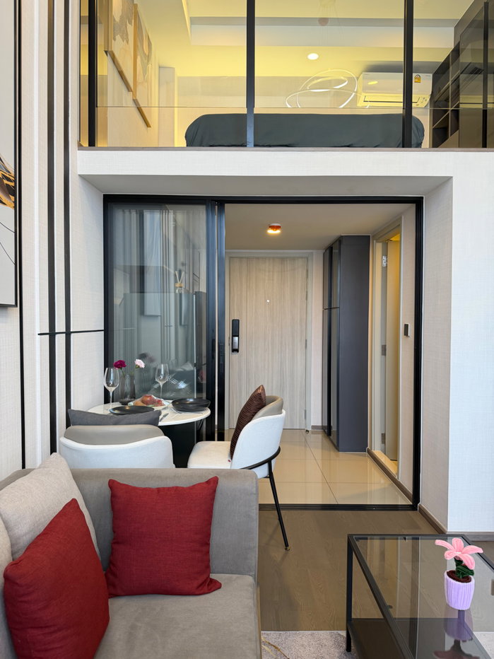 picture For Rent - PARK ORIGIN CHULA - SAMYAN , Luxury Duplex 1 bedroom 1 bathroom - 2/9