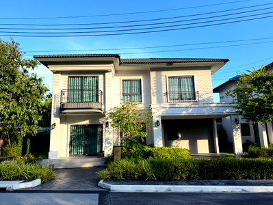 บ้านเดี่ยว ถนนสะพานนทบุรี-บางบัวทอง : ขาย บ้านตัวอย่าง ตกแต่งพร้อมเข้าอยู่ ภัสสร ราชพฤกษ์