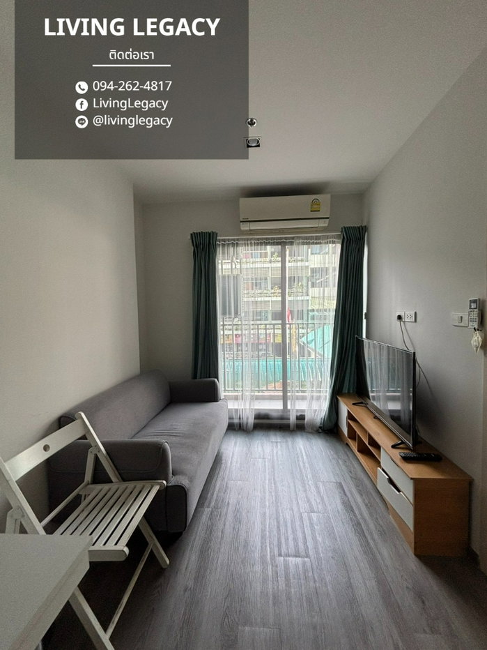 รูป LU3SNVWC เช่าด่วน Rich Park @ Triple Station 1 นอน 29 ตร.ม. | ชั้น 2 | ใกล้ BTS/MRT 57 ม. | 12,000 บาท/เดือน | LINE: @livinglegacy - รูปที่ 10/10
