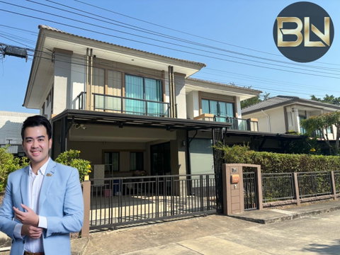 ให้เช่า หนึ่งในบ้านที่มูลค่าตกแต่งสูงสุดในโครงการ "ภัสสร เพรสทีจ บางนา-สุวรรณภูมิ" ใกล้เมกาบางนาและสนามบินสุวรรณภูมิ