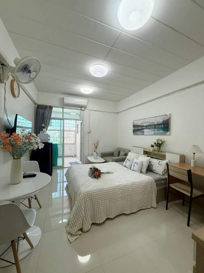 รูป ให้เช่าคอนโดสินธานี คอนโด 5,800บาท/ด  ใกล้ ม.กรุงเทพ ใกล้ฟิวเจอร์  โรงกษาปณ์ ติดถนนใหญ่ เดินทางสะดวก  - รูปที่ 7/10