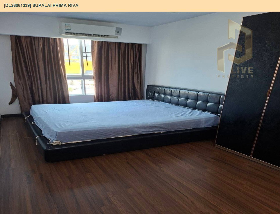 รูป DL26061339 ให้เช่าคอนโด ศุภาลัย พรีมา ริวา (Supalai Prima Riva) ใกล้ - พร้อมเข้าอยู่ โทรด่วน 0653619502 LineID @952jdxxk - รูปที่ 5/5