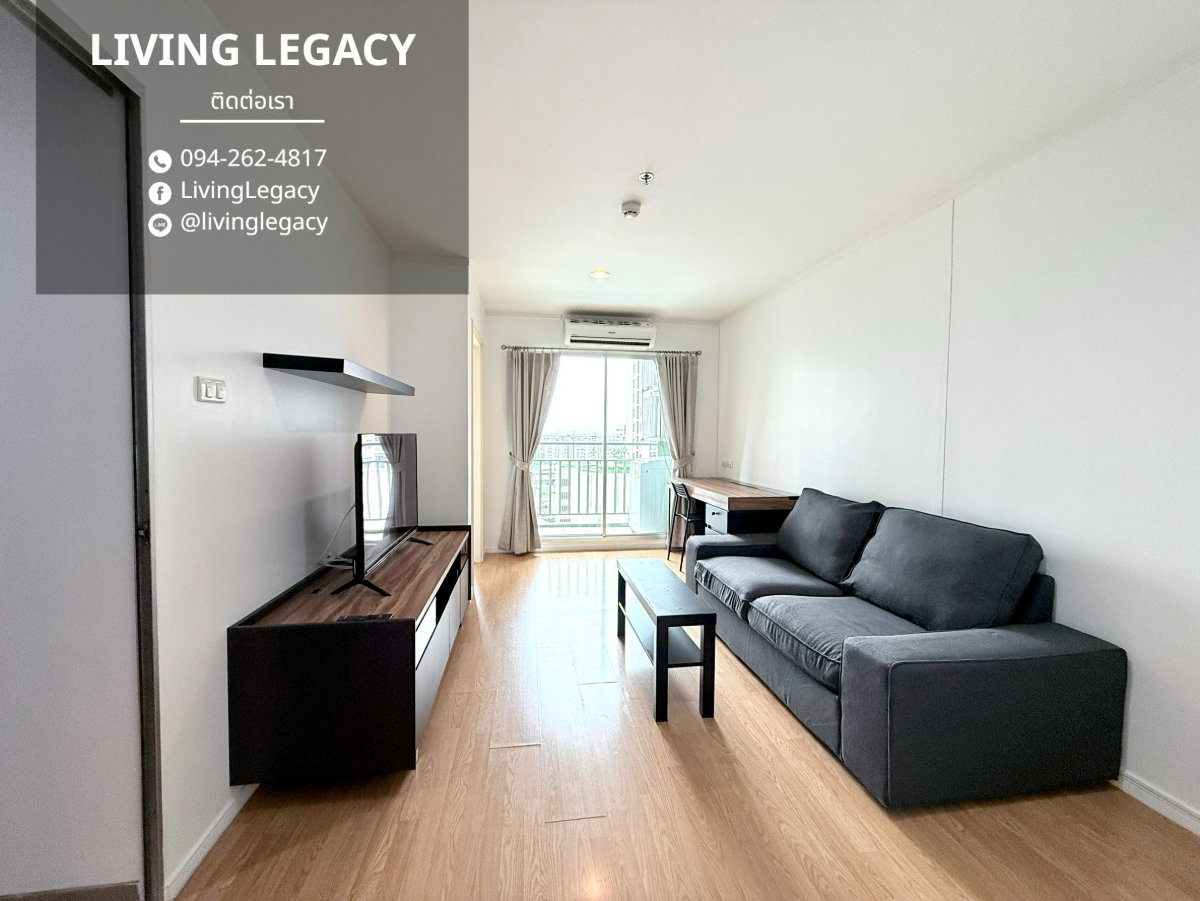 รูป TH4NTO เช่าด่วน คอนโด Lumpini Place Srinakarin 33 ตร.ม. | ชั้น 11 | 1 นอน 1 น้ำ | 13,000 บาท/เดือน | LINE: @livinglegacy - รูปที่ 11/19