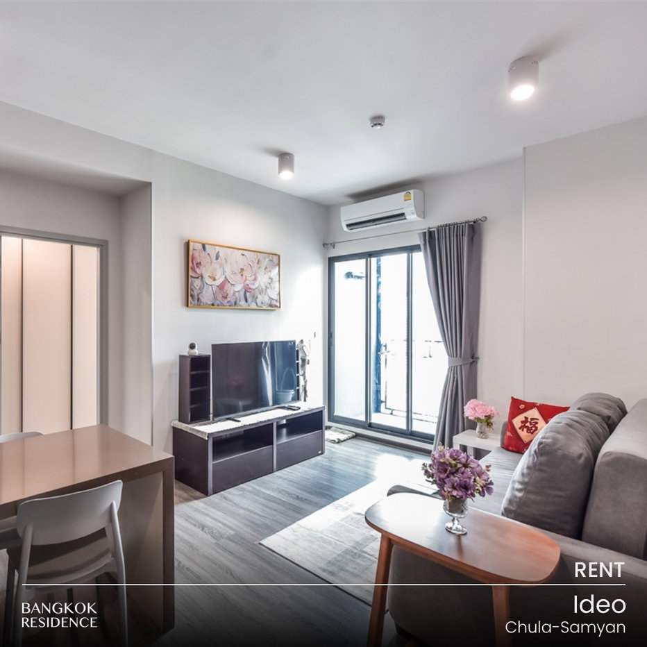 รูป เช่าคอนโด 🚀 Ideo Chula-Samyan 2นอน 54.7ตร.ม. 40k 💚 ห้องสวย ชั้นสูง เฟอร์ครบ ใกล้ MRT สามย่าน   - รูปที่ 1/9