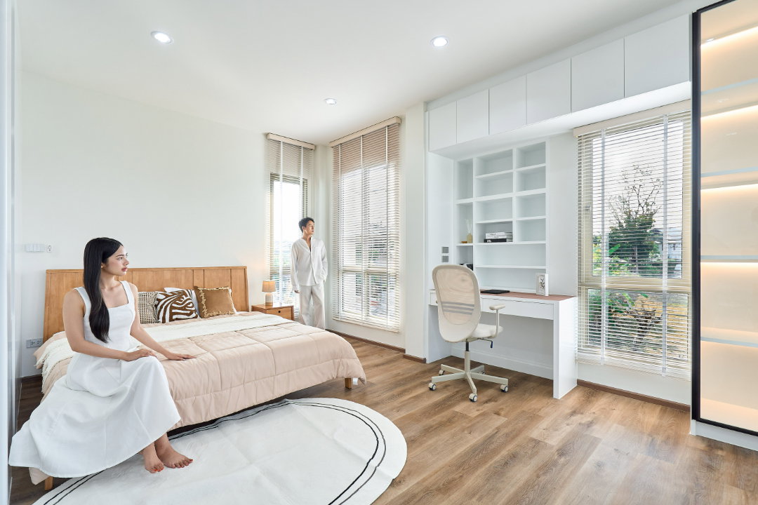 รูป ขายPool Villa สไตล์โมเดิร์น โซนแม่เหียะ - หางดง ทำเลศักยภาพ เข้าเมืองสะดวก 10 นาทีถึงสนามบินเชียงใหม่ ตกแต่งเฟอร์นิเจอร์ครบ -SW003731 - รูปที่ 12/21