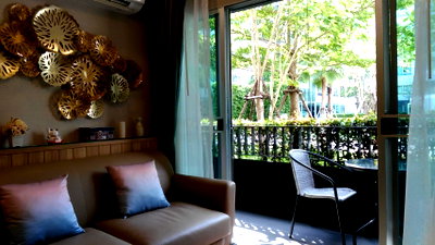 Condos for rent : 🚩 For Rent Condo ELIO DEL RAY Building E, Floor 1,2 bed room, Room size 45.00 sqm