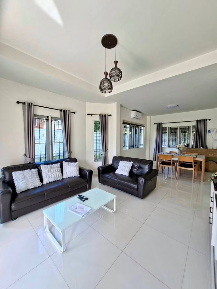 รูป 🏡 ให้เช่าบ้านเดี่ยว 2 ชั้น ในโครงการคุณภาพ พร้อมเฟอร์นิเจอร์ครบชุด ทำเลดีมาก เดินทางสะดวก ใกล้รวมโชค มีโชคพลาซ่า NIS ห้างสรรพสินค้า และอื่นๆอีกมากมาย - รูปที่ 3/13