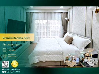เช่าบ้านเดี่ยว เทสโก้โลตัส บางพลี : GH01352 - Grandio Bangna KM.5 : MegaBangna 