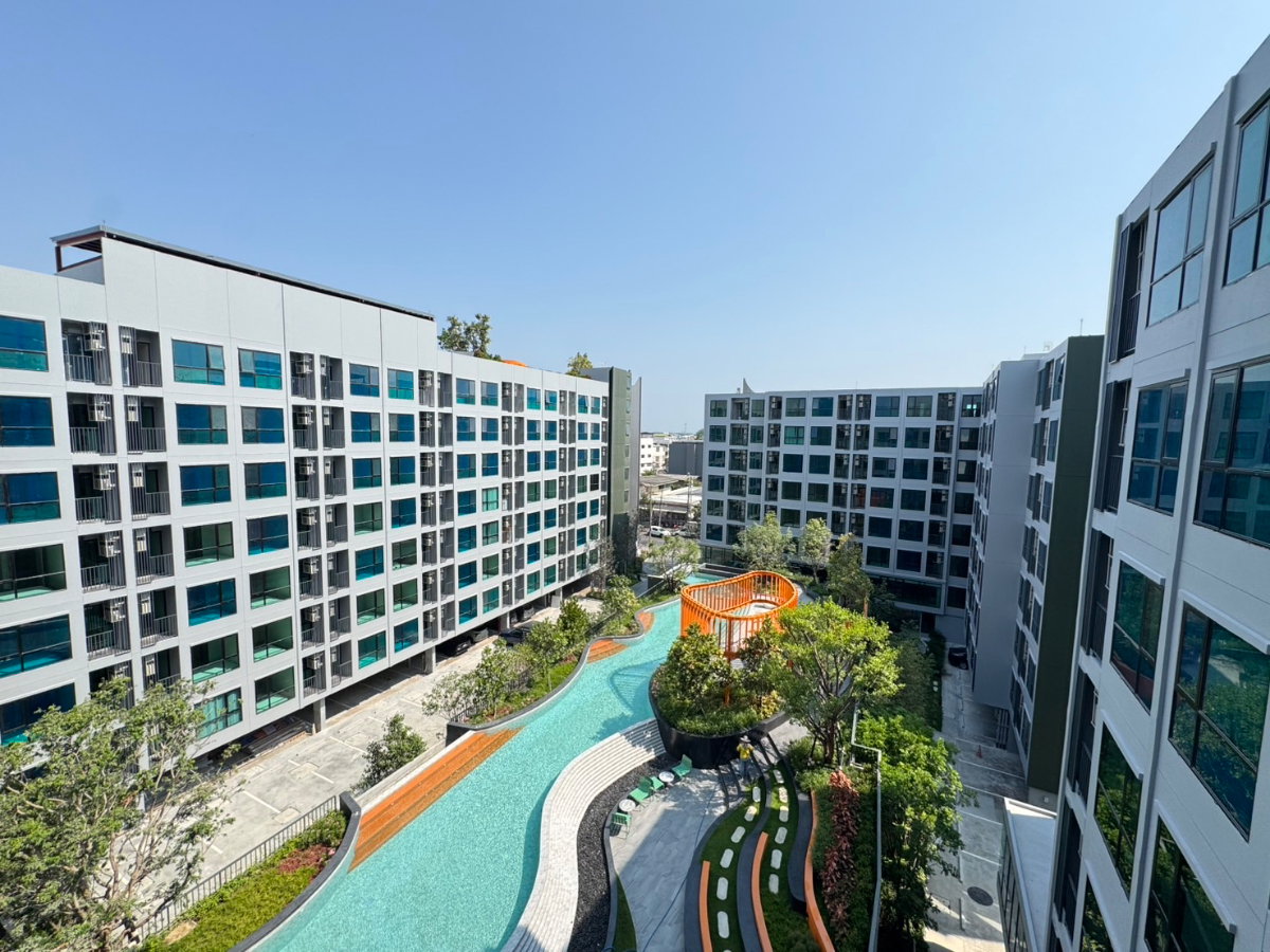 รูป ขายดาวน์ Kave Luminous Bangmod 1 ห้องนอน วิวสระ ขนาด ชั้น 7 ขนาด 24 ตร.ม. - รูปที่ 9/9