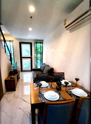 Condos for rent : 🌟Available for rent: Luxury condo IDEO MOBI Sukhumvit 81, Duplex 1b1b unit, near BTS On Nut💎