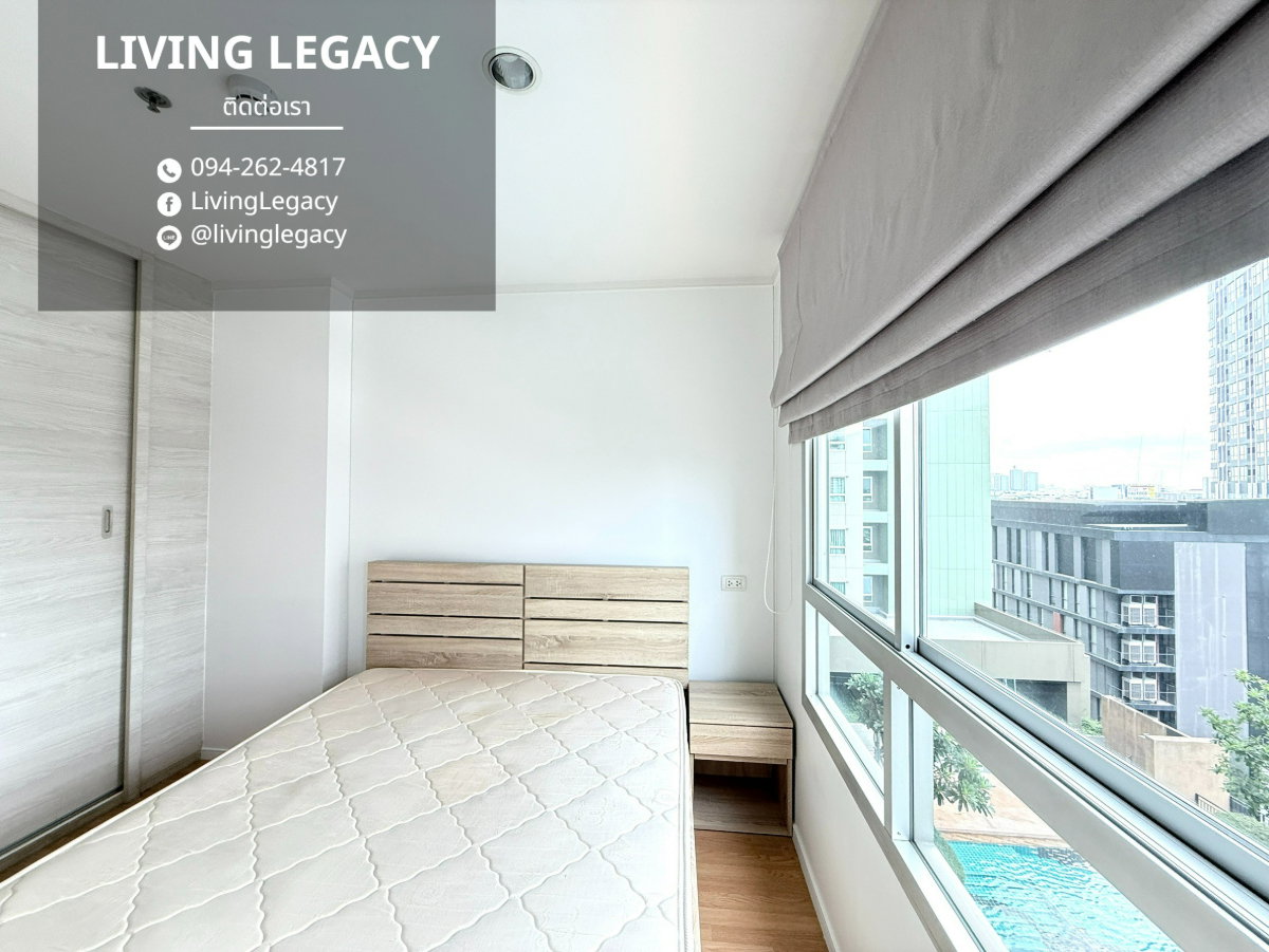 รูป TH4NTO เช่าด่วน คอนโด Lumpini Place Srinakarin 33 ตร.ม. | ชั้น 11 | 1 นอน 1 น้ำ | 13,000 บาท/เดือน | LINE: @livinglegacy - รูปที่ 5/19
