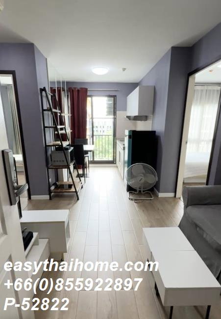 รูป P-52822 | ปล่อยเช่า I Condo Sukhumvit 103 🔥✨ คอนโด 2 ห้องนอน 2 ห้องน้ำ เฟอร์ครบ พร้อมเครื่องซักผ้า ใกล้เซ็นทรัลบางนา พร้อมเข้าอยู่! ✨ - รูปที่ 8/10