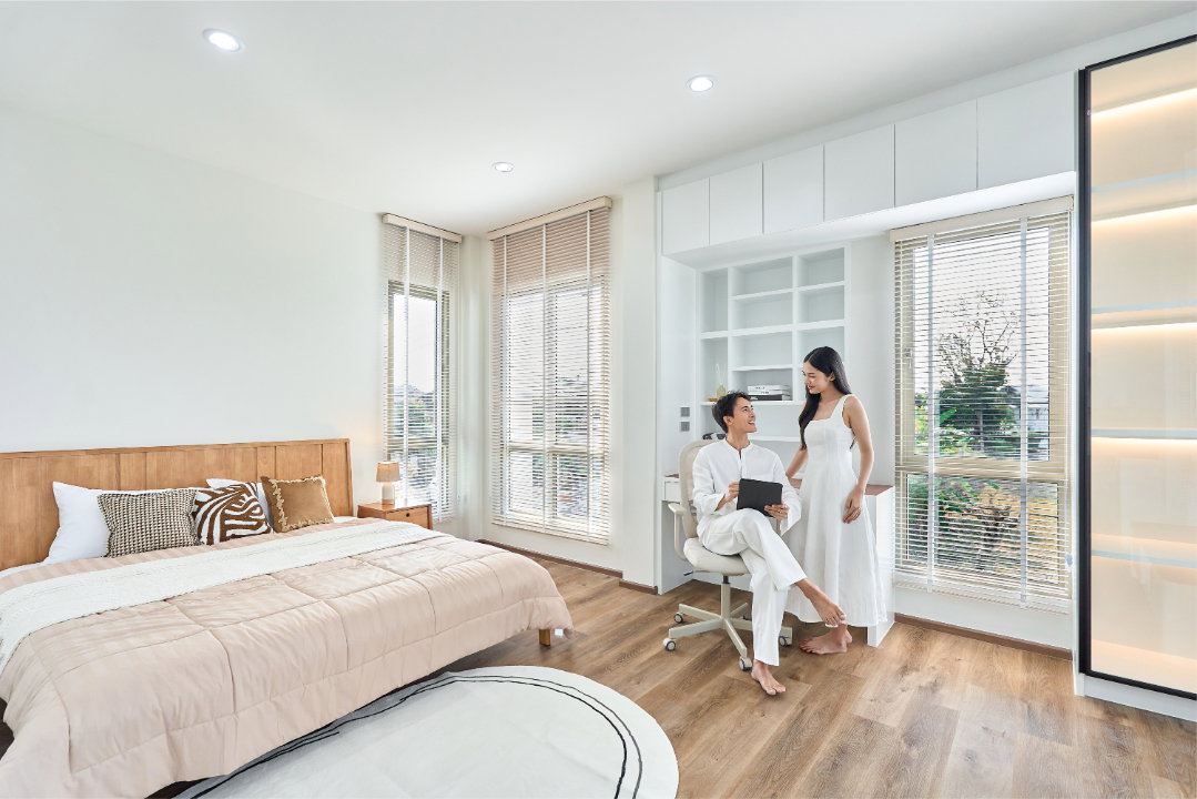รูป ขายPool Villa สไตล์โมเดิร์น โซนแม่เหียะ - หางดง ทำเลศักยภาพ เข้าเมืองสะดวก 10 นาทีถึงสนามบินเชียงใหม่ ตกแต่งเฟอร์นิเจอร์ครบ -SW003731 - รูปที่ 13/21