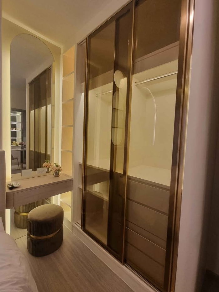 รูป (AA126) Life Asoke Hype | High-Floor Luxury Unit with Rare Open Park View | 2 Bedrooms | 30,000 THB/Month - รูปที่ 19/40