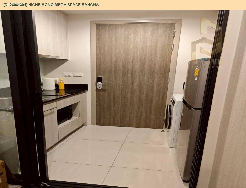 รูป DL26061301 ให้เช่าคอนโด นิช โมโน เมกะ สเปซ บางนา (Niche MONO Mega Space Bangna) ใกล้ - พร้อมเข้าอยู่ โทรด่วน 0638692663 LineID @952jdxxk - รูปที่ 10/13