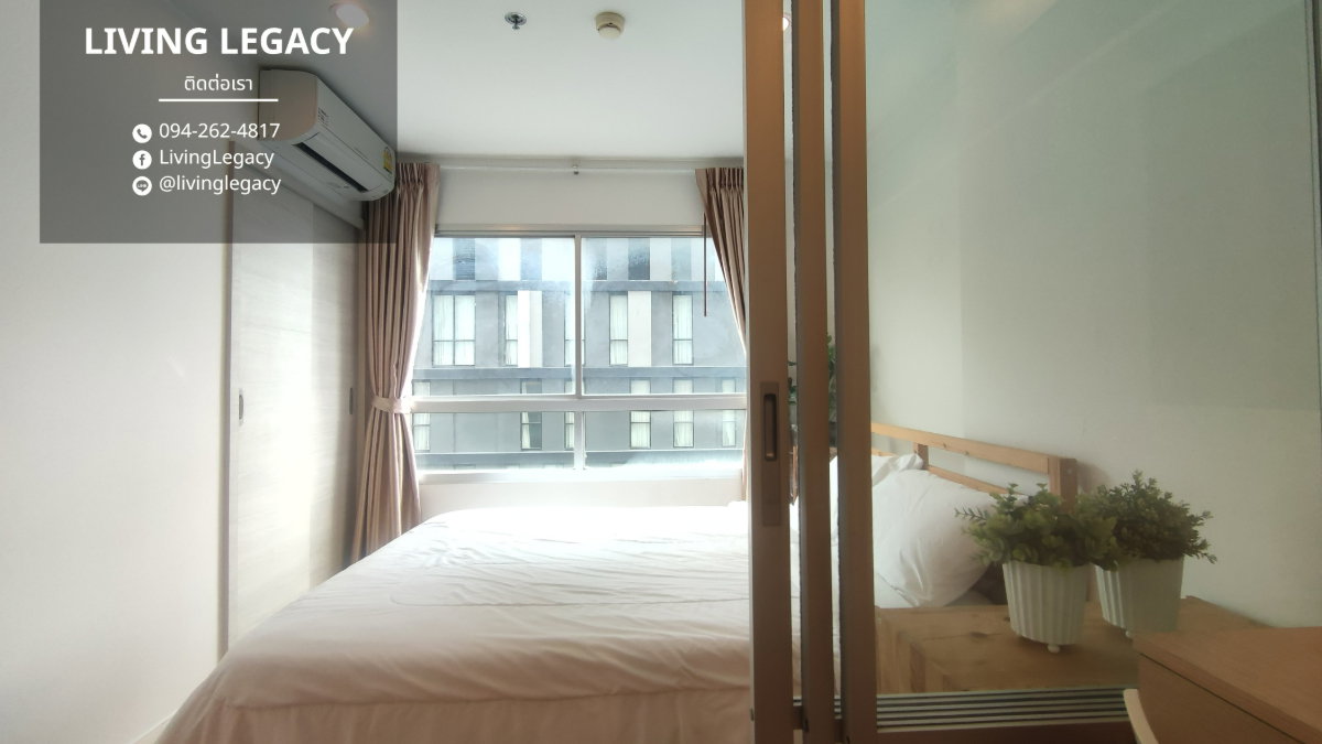 รูป LT47ZSRC เช่าด่วน! คอนโด Lumpini Place Srinakarin 1 นอน 26 ตร.ม. ชั้น 7 เฟอร์นิเจอร์ครบ ใกล้ BTS/MRT 82 ม. 10,500 บาท/เดือน LINE: @livinglegacy - รูปที่ 5/10