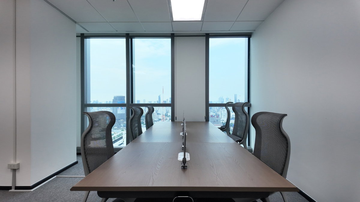 รูป WoKii @V One Tower 40ตรม พื้นที่สำนักงานให้เช่าใกล้ MRT พระราม 9 เซ็นทรัล พระราม 9 ตกแต่งครบ พร้อมเฟอร์นิเจอร์ ใช้งานได้ทันที - รูปที่ 5/6