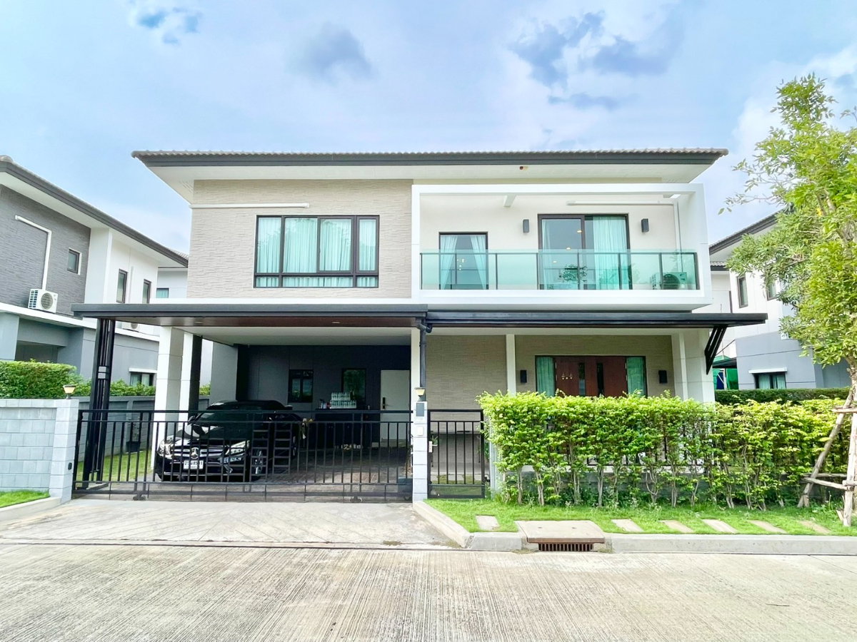 รูป *HOT*ขายบ้านเดี่ยว 2 ชั้น The City ราชพฤกษ์-ปิ่นเกล้า 62 ตรว. ซอยท้าย สงบ หน้าบ้านไม่ตรงใคร จอดรถสบาย!!!! - รูปที่ 1/47