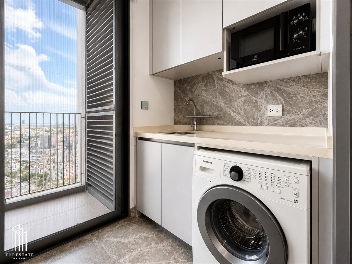 รูป Condo for RENT  Whizdom Inspire Sukhumvit ชั้นสูง 30+ ทิศเหนือ วิวเมือง ตำแหน่งดีสุดๆ @25,000 Baht - รูปที่ 7/7