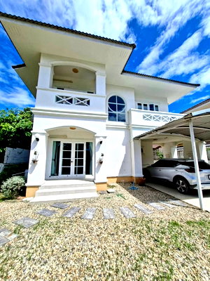 เช่าบ้านเดี่ยว เชียงใหม่ : 🏡 ให้เช่าบ้านเดี่ยว 2 ชั้น ในโครงการคุณภาพ พร้อมเฟอร์นิเจอร์ครบชุด ทำเลดีมาก เดินทางสะดวก ใกล้รวมโชค มีโชคพลาซ่า NIS ห้างสรรพสินค้า และอื่นๆอีกมากมาย