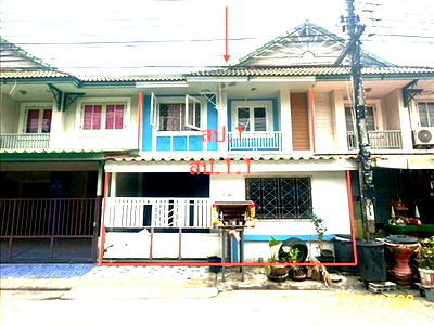 Townhouses for sale Lotus's go fresh Pruksa Village 3 : TOWN HOUSE 18 Sq.w. Bang Yai Nonthaburi for 1.8M