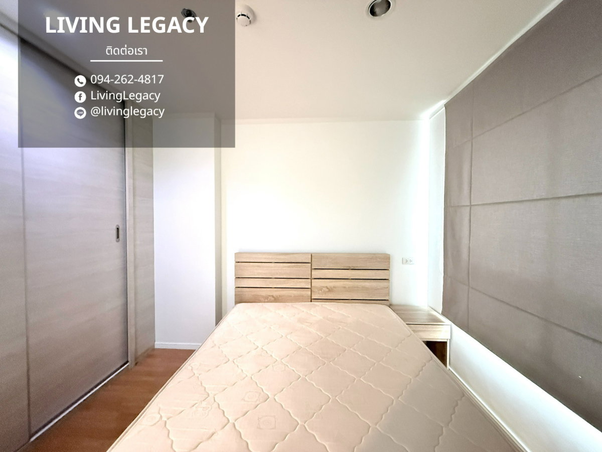 รูป TH4NTO เช่าด่วน คอนโด Lumpini Place Srinakarin 33 ตร.ม. | ชั้น 11 | 1 นอน 1 น้ำ | 13,000 บาท/เดือน | LINE: @livinglegacy - รูปที่ 6/19