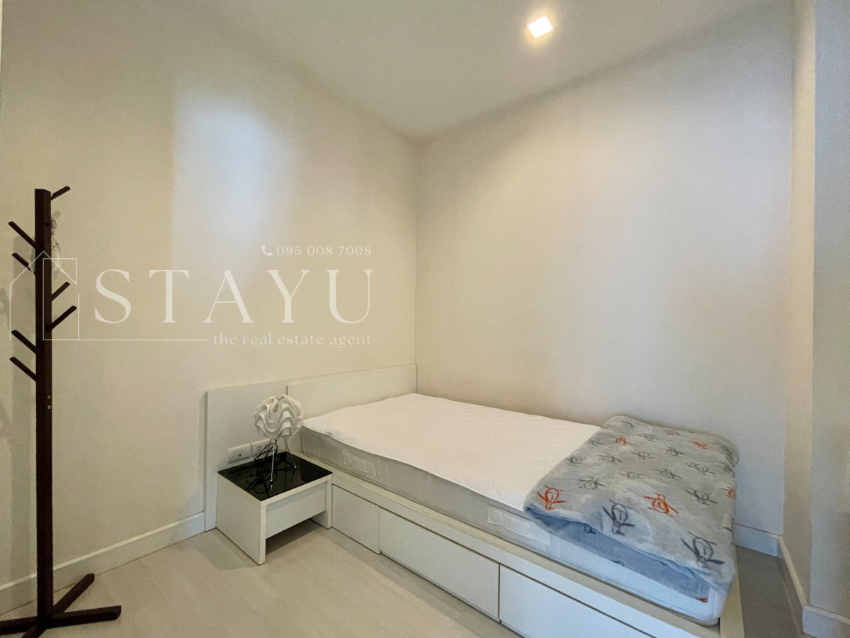 รูป 🔥🔥2 ห้องนอนที่สวยที่สุดในตึก!! ราคาช็อคโลก!! วิวเมือง!! หมดเเล้วหมดเลย!! คุณคือผู้โชคดี!! The Room Ratchada - Ladprao ติด MRT ลาดพร้าวเเละ MRT ภาวนา  - รูปที่ 9/15