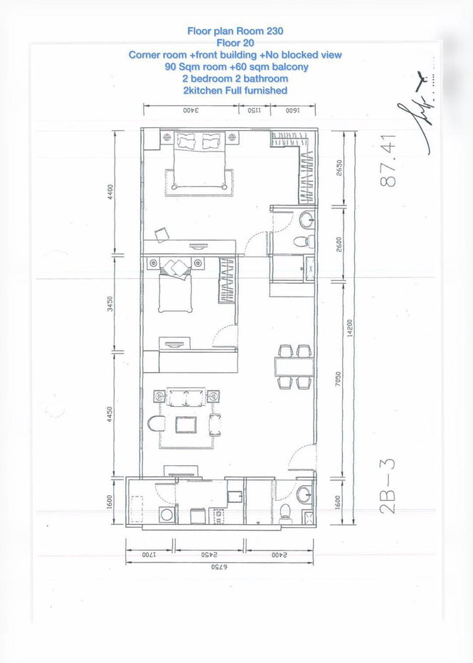 รูป คอนโด 2-ห้องนอน ที่ คอนโดวัน เอ็กซ์ สุขุมวิท 26 ใกล้ BTS พร้อมพงษ์ (ID 3032462) - รูปที่ 12/12