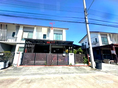 ทาวน์โฮม ถนนรังสิต-นครนายก : ทาวน์เฮ้าส์ 25.7 ตร.วา บ้านพฤกษาไพร์ม 115 รังสิต-คลองสาม คลองหลวง ปทุมธานี 2.5M