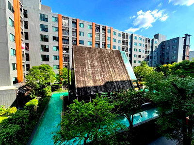 Condos for rent 700 Year Sports Arena Chiang Mai :  Condo for Rent Escent Ville (2 bedroom). 3rd Floor, 56 sq m.