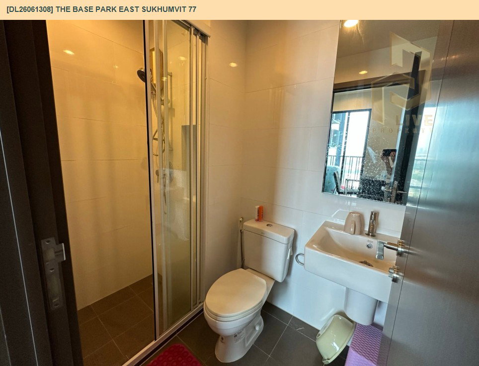 รูป DL26061308 ขายคอนโด เดอะ เบส พาร์คอีสท์ สุขุมวิท 77 (The Base Park East Sukhumvit 77) ใกล้ BTS อ่อนนุช พร้อมเข้าอยู่ โทรด่วน 0638692663 LineID @952jdxxk - รูปที่ 7/8