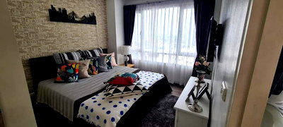 Condos for sale : P-110581 | For Sale Sukhumvit Plus 🔥✨ Prime location condo near BTS Phra Khanong only 250 meters! 1 Bedroom unit with city view, fully furnished, 