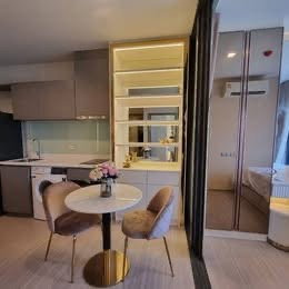 รูป (AA126) Life Asoke Hype | High-Floor Luxury Unit with Rare Open Park View | 2 Bedrooms | 30,000 THB/Month - รูปที่ 28/40