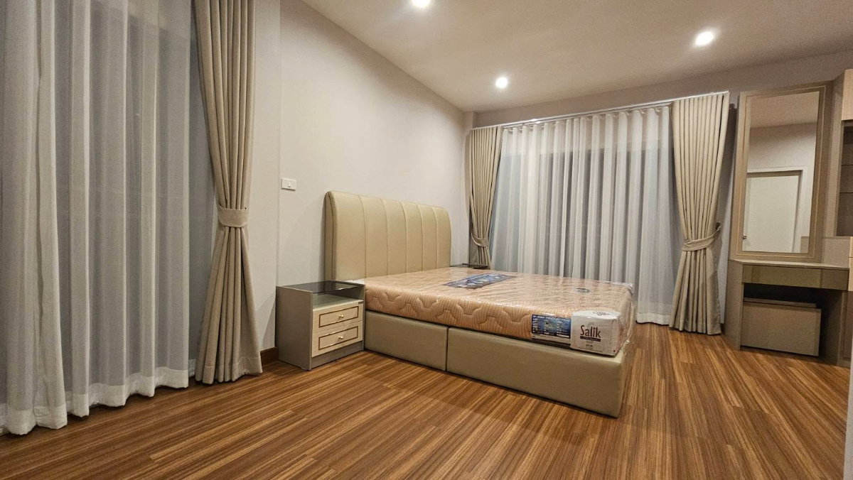 รูป ให้เช่าบ้านแฝดสองชั้น บ้านในโครงการบรรยากาศเงียบสงบ ทำเลแม่ริม #AMR-H0314 - รูปที่ 6/17