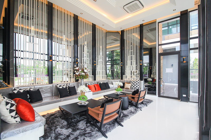รูป บ้านเดี่ยวหลังมุม Centro ราชพฤกษ์–สวนผัก บนที่ดิน 72.9 ตร.วา สวนร่มรื่น วิวเปิดโล่ง ตรงข้าม Bike Lane 750 เมตร พร้อมเฟอร์นิเจอร์และเครื่องใช้ไฟฟ้า - รูปที่ 38/46
