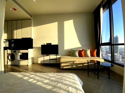 คอนโดให้เช่า : FOR RENT ：Chapter Charoennakhon - Riverside🔥PRICE 🔥 17,000 BAHT/Month 🔥line :@190evxgl