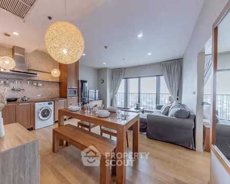 คอนโด 2-ห้องนอน ที่ โนเบิล รีวิล เอกมัย ใกล้ BTS เอกมัย (ID 3001467)