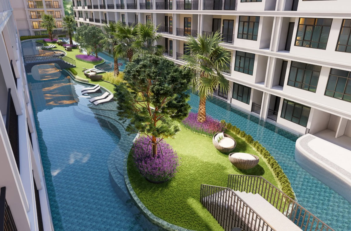 รูป ​🛋️ Fully Furnished ตัวจริง ไม่ต้องแต่งเพิ่มให้เหนื่อย The Indeed Condo Pattaya เปิดจองรอบพรีเซล 27 มิ.ย.69 เริ่ม 1.39 ลบ.* Line: @whitesand - รูปที่ 1/7