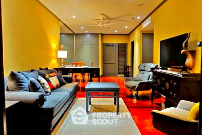 Condos for rent : 1-BR 66 Sqm At Ban Chao Phraya Condo, 25th-Floor Near MRT Hua Lamphong (ID 3032352)