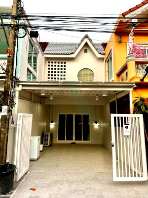 Townhouses for rent Bangkok : 📌 For Rent 2-story Townhouse JARAN VILLA 3 2 bedroom 2 bathroom