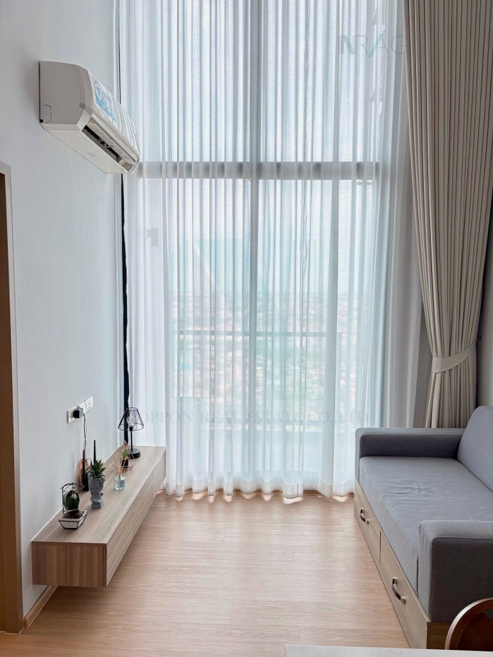 รูป ให้เช่าคอนโด อัลติจูด ยูนิคอร์น สาทร-ท่าพระ อาคาร 1 ชั้น 33 Duplex 2 ห้องนอน ขนาด 51 ตรม ใกล้ ตลาดกระต่ายมั่งคั่ง - รูปที่ 2/8