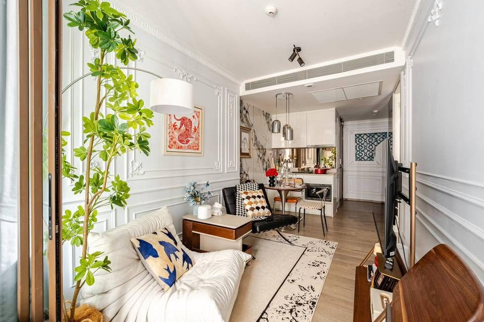 รูป *AP182* 🔥ให้เช่า FYNN Asoke Sukhumvit 10  Luxury Designer Unit | BTS Asoke 700 ม. | Free Wi-Fi | เพียง 41,000 บาท/เดือน - รูปที่ 2/6