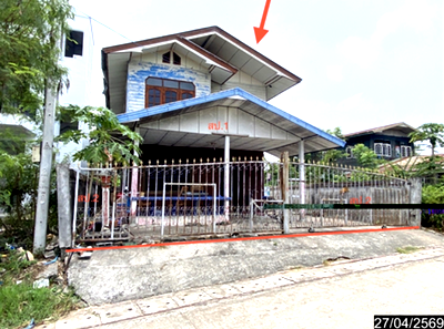 บ้านเดี่ยว อุดรธานี : บ้านเดี่ยว 64 ตร.วา กุดจับ อุดรธานี 1.1M